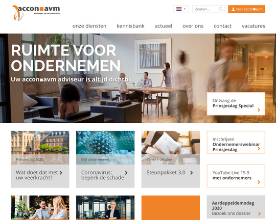 Accon avm adviseurs en accountants Logo