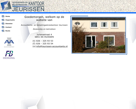 Accountants- en belastingadvieskantoor Jeurissen Logo