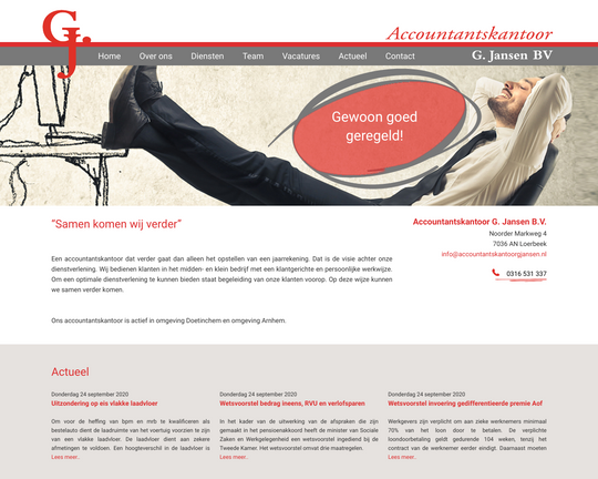 Accountantskantoor G. Jansen Logo