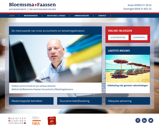 Bloemsma en Faassen Logo