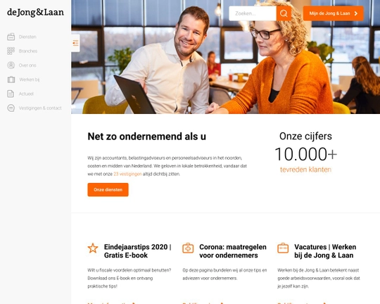 De Jong & Laan Logo