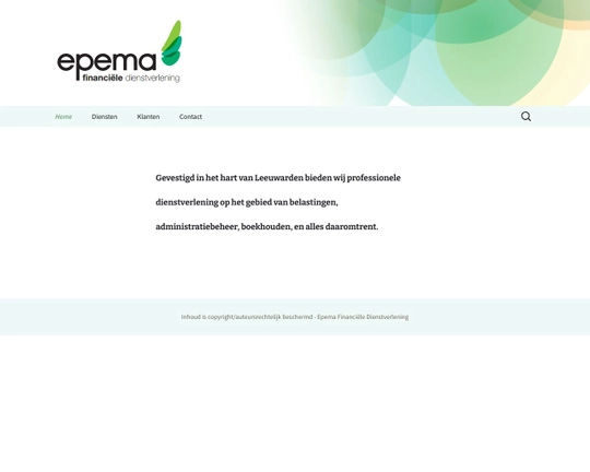 Epema Financiële Dienstverlening Logo