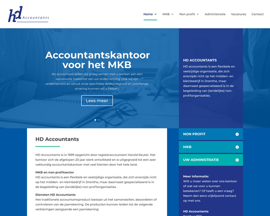 HD Accountants Logo