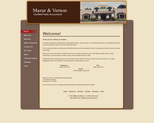 MazurVernon Logo