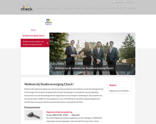 Studievereniging Check Logo